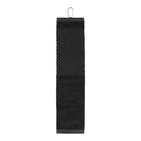 3.5lb./doz. 5.25x22in Scrubber Golf Towel Standard | Black | No Imprint | not available | not available