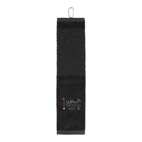 3.5lb./doz. 5.25x22in Scrubber Golf Towel Standard | Black | No Imprint | not available | not available