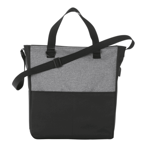 Cameron Convention Tote w/ USB Port Graphite | No Imprint | not available | not available