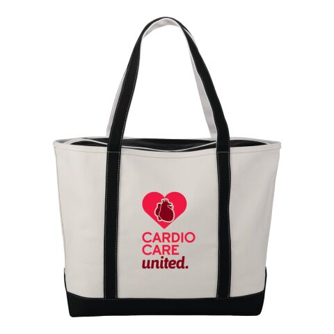 Baltic 24oz Cotton Canvas Tall Zippered Boat Tote