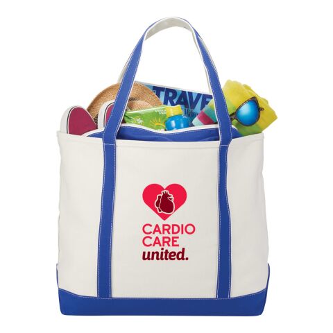 Baltic 24oz Cotton Canvas Tall Zippered Boat Tote