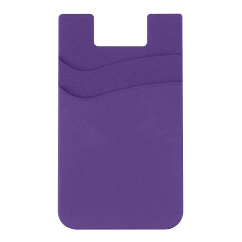 Dual Pocket Silicone Phone Wallet 