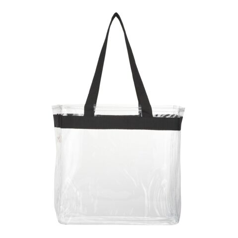 Game Day Clear Stadium Tote Black | No Imprint | not available | not available