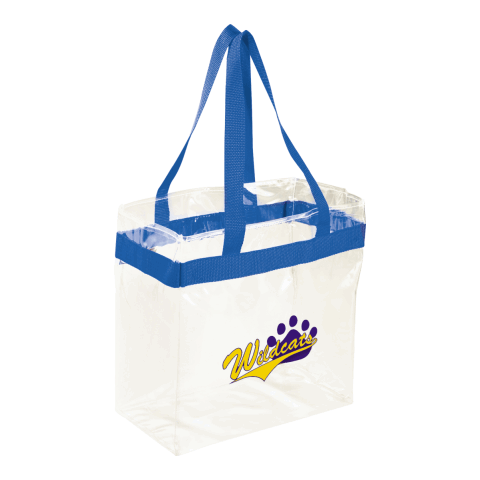 Game Day Clear Stadium Tote Royal Blue | No Imprint | not available | not available