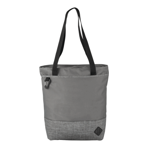 Hayden Zippered Convention Tote Graphite | No Imprint | not available | not available