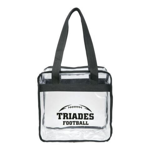 Game Day Clear Zippered Safety Tote 