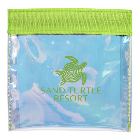 Iridescent Squeeze Tech Pouch 
