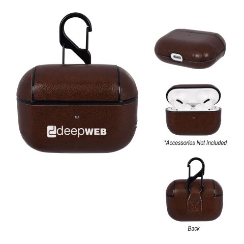 Leatherette Earpods Pouch Brown | No Imprint | not available | not available