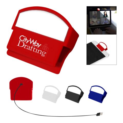 Video Light Webcam Cover Red | No Imprint | not available | not available