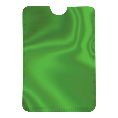 RFID Data Blocking Phone Card Sleeve Green | No Imprint | not available | not available