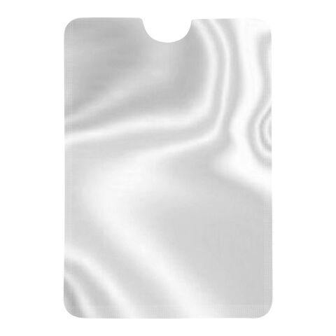 RFID Data Blocking Phone Card Sleeve Silver | No Imprint | not available | not available