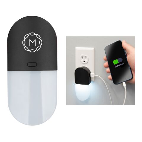 Power Adapter Night Light Black | No Imprint | not available | not available