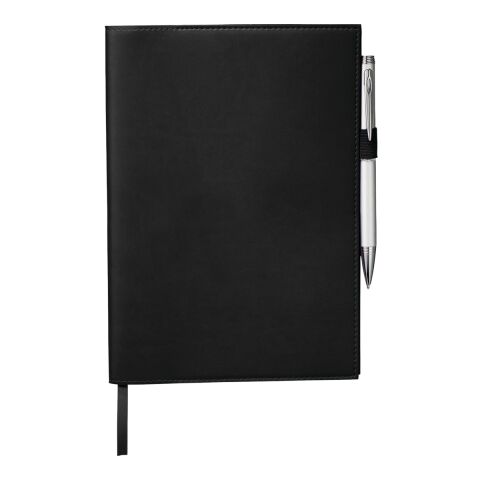 6&quot; x 8.5&quot; Pedova™ Refillable JournalBook® Standard | Black | No Imprint | not available | not available