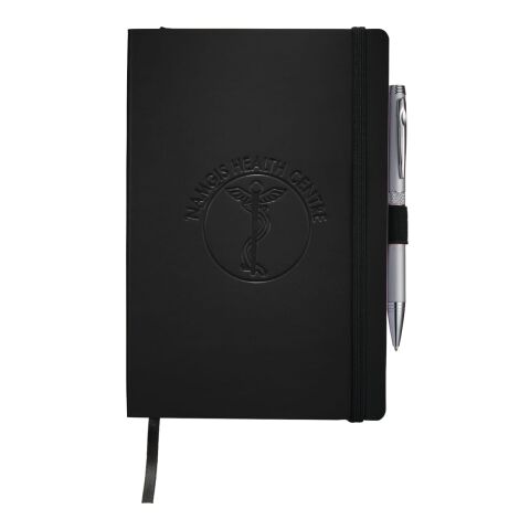 5.5"x 8.5" Nova Soft Bound JournalBook® Black | No Imprint | not available | not available