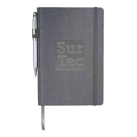 5.5&quot;x 8.5&quot; Modena Bound JournalBook® Gunmetal | No Imprint | not available | not available