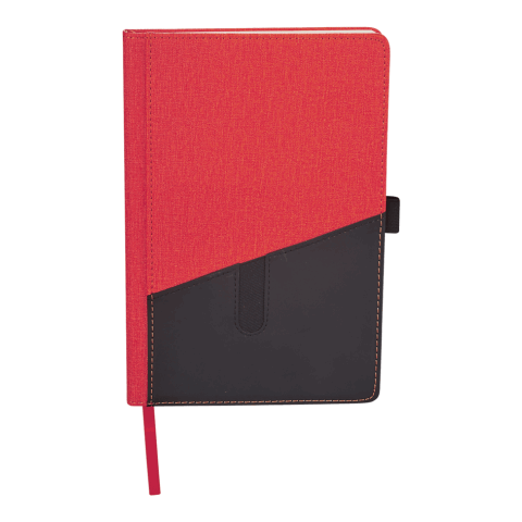 5.5&quot; x 8.5&quot; Siena Heathered Bound JournalBook® Red | No Imprint | not available | not available