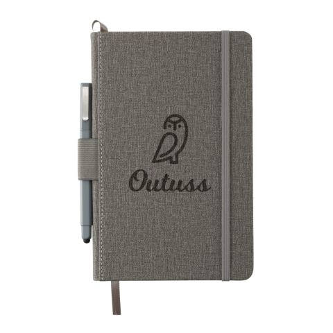 5.5&quot; x 8.5&quot; Heathered Hard Bound JournalBook® Gray | No Imprint | not available | not available