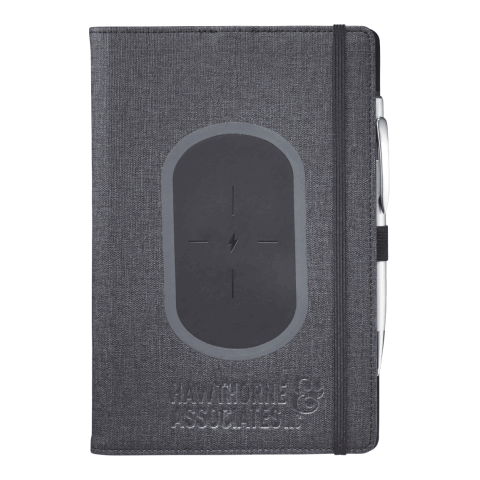 5.5&quot; x 8.5&quot; Walton Wireless Charging JournalBook® Standard | Black | No Imprint | not available | not available
