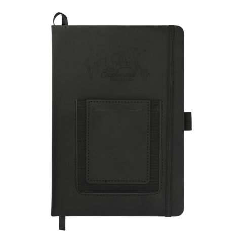 5.5&quot; x 8.5&quot; Vienna Phone Pocket Bound JournalBook® Black | No Imprint | not available | not available