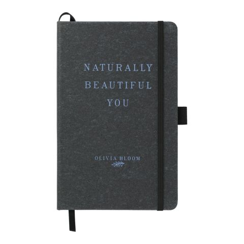 5.5" x 8.5" Recycled Leather Bound JournalBook® Black | No Imprint | not available | not available