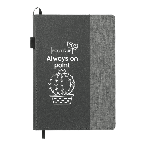 7&quot; x 10&quot; Reclaim RPET Refillable JournalBook® Standard | Gray | No Imprint | not available | not available