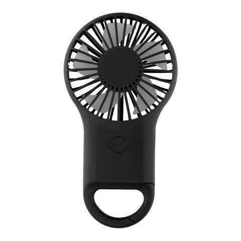 Rechargeable Handheld Fan With Carabiner Black | No Imprint | not available | not available