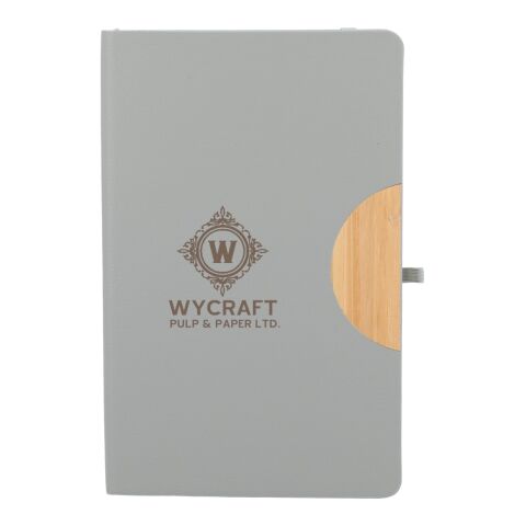 5.5&quot; x 8.5&quot; Kaya Recycled and Bamboo JournalBook Standard | Gray | No Imprint | not available | not available