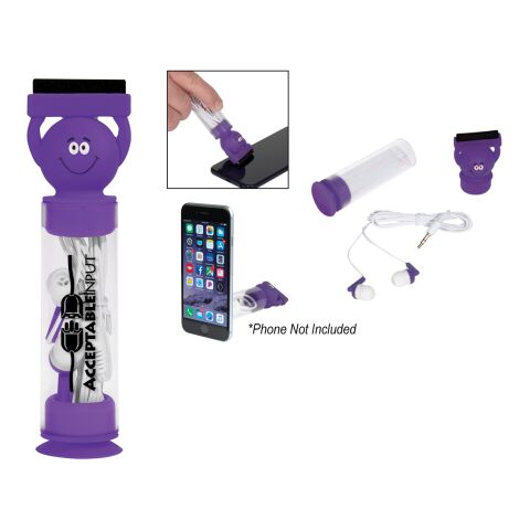 Screen Buddy Earbuds Set Purple | No Imprint | not available | not available