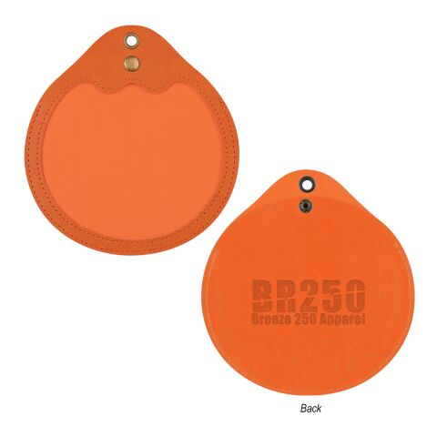 Round Tech Accessories Pouch Orange | No Imprint | not available