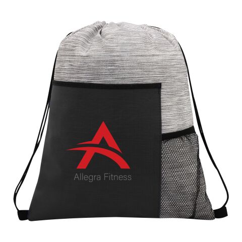 Portage Non-Woven Drawstring Bag Black | No Imprint | not available | not available