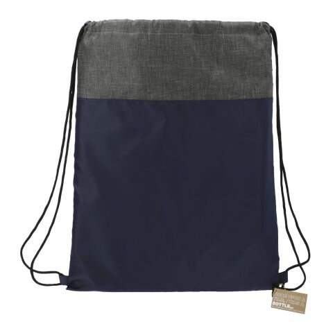 Ash Recycled Drawstring Bag Standard | Navy | No Imprint | not available | not available