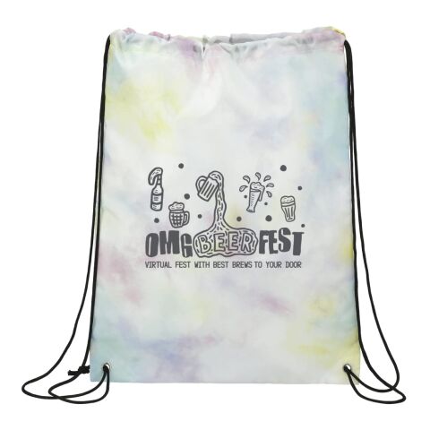 Tie Dyed Drawstring Bag Multi Colored | No Imprint | not available | not available