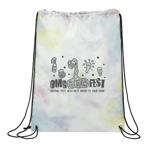 Tie Dyed Drawstring Bag Standard | Multi-Colored | No Imprint | not available | not available