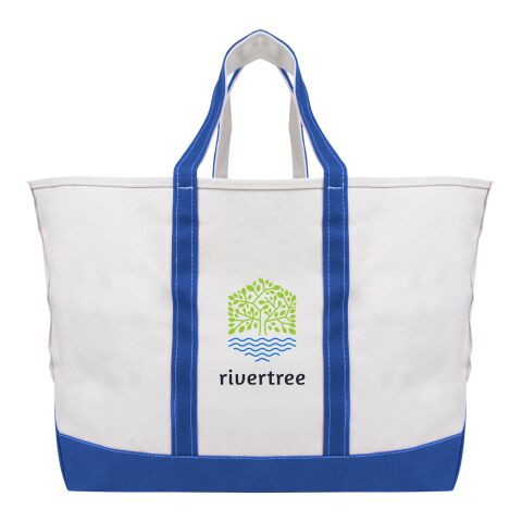 The Madelyn Cotton Canvas Tote Bag Royal Blue | No Imprint | not available | not available