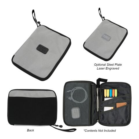 Brand Charger Rover Eco Tech &amp; Travel Pouch Gray/Black | No Imprint