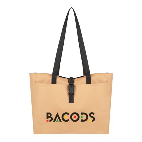 Bianca Buckle Tote Bag Tan | No Imprint | not available | not available