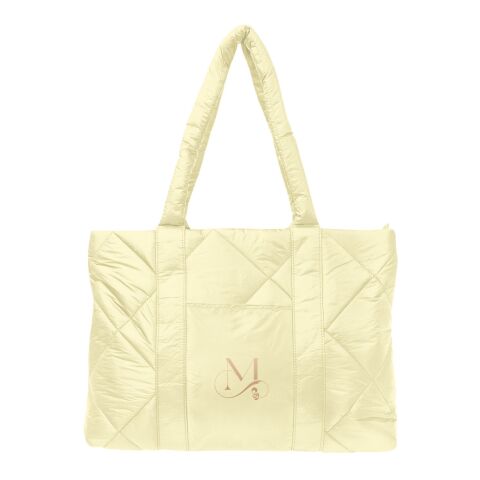 Luxe Quilted Puffer Tote Bag