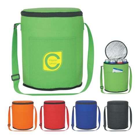 NON-WOVEN ROUND COOLER BAG Orange | No Imprint | not available | not available