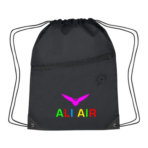 Hit Sports Pack With Front Zipper Black | No Imprint | not available | not available