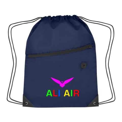 Hit Sports Pack With Front Zipper Navy Blue | No Imprint | not available | not available