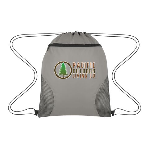 Courtside Drawstring Sports Pack Gray | No Imprint | not available | not available
