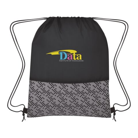Bitmap Drawstring Backpack Black | No Imprint | not available | not available