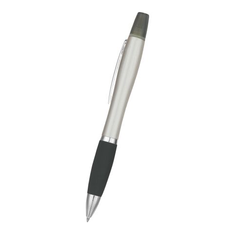 Twin-Write Pen With Highlighter Silver with Black | No Imprint | not available | not available