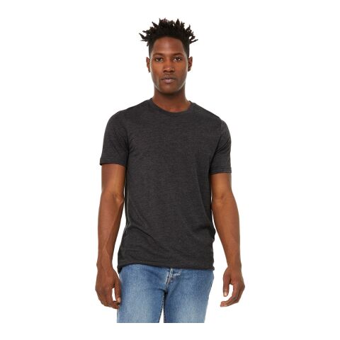 Unisex Sueded T-Shirt Heather Charcoal | XL | No Imprint | not available | not available