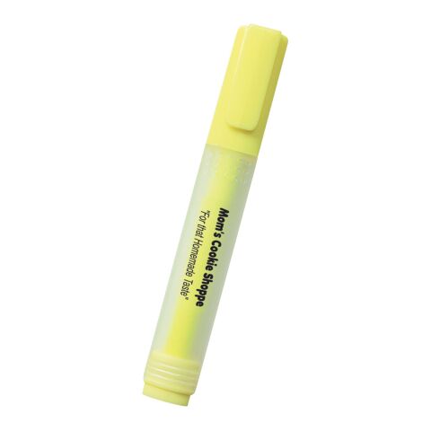 Frosted Barrel Highlighter  Yellow | No Imprint | not available | not available