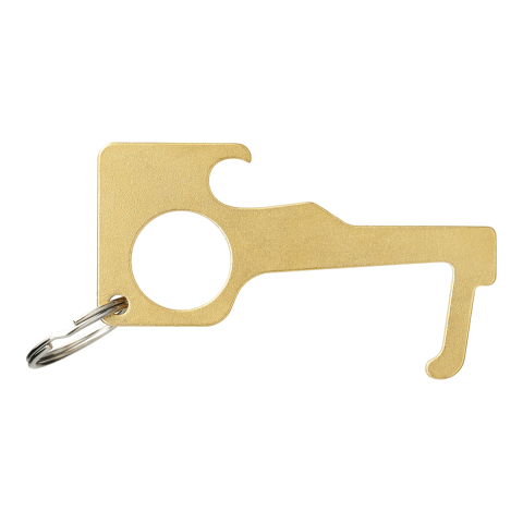 No Contact Keychain - Brass Brass | No Imprint | not available | not available