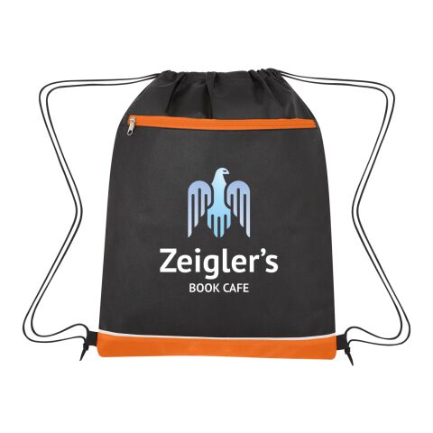 Non-Woven Bandura Drawstring Bag Orange | No Imprint | not available | not available