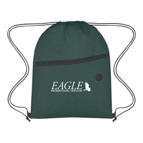 Non-Woven Hit Sports Pack With Front Zipper Forest Green | No Imprint | not available | not available