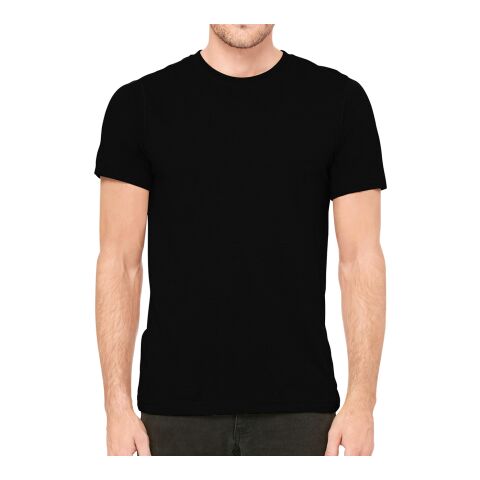 Bella + Canvas Unisex Triblend Short-Sleeve T-Shirt Black | L | No Imprint