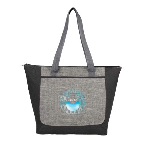 Reclaim Recycled Zippered Tote Graphite | No Imprint | not available | not available
